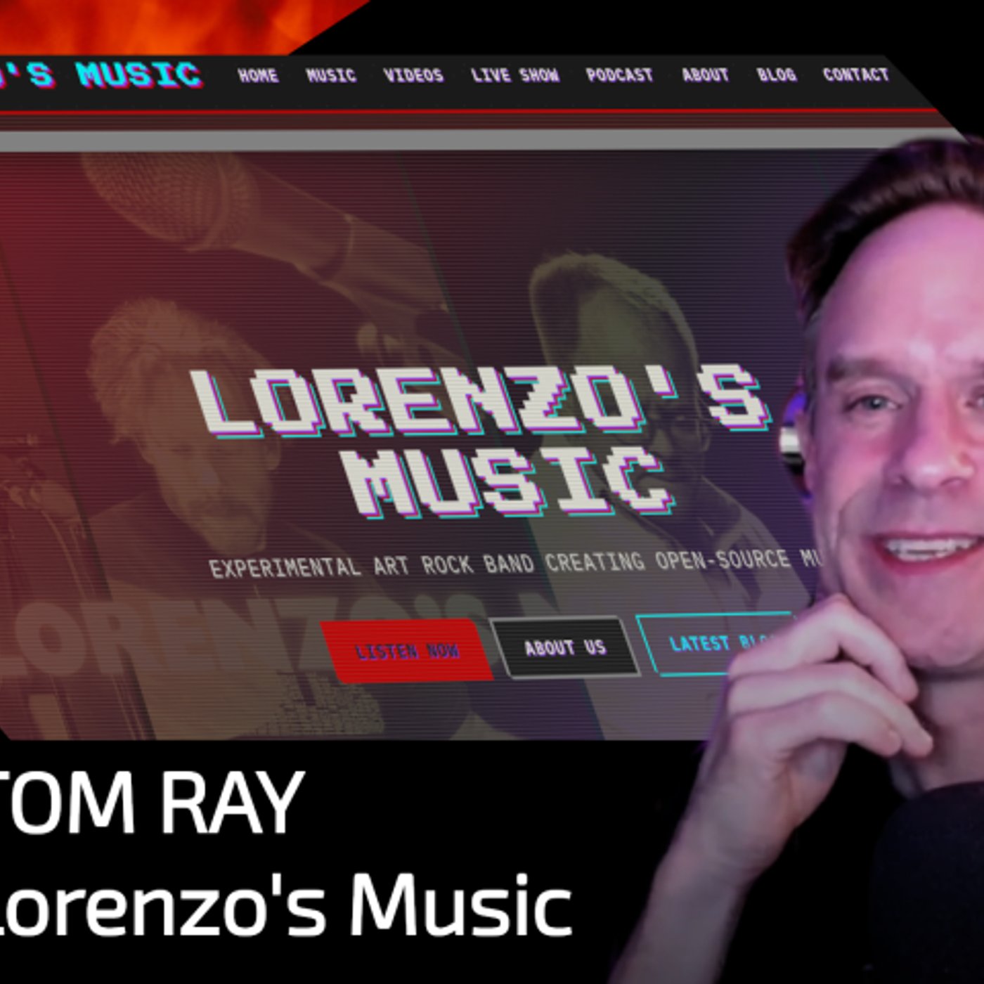 Episode 68 - Tom Ray - Lorenzo's Music - Livestream 2026-01-15 episode artwork